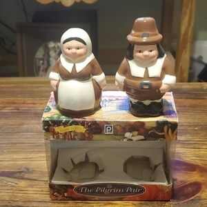 Publix The Pilgrim Pair Encore Edition Salt and Pepper Shakers